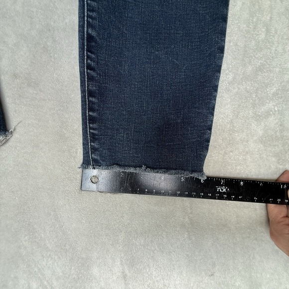 Abercrombie & Fitch Jeans Womens 35/20 Medium Mid Rise Super Skinny Ankle 39x28 - Picture 5 of 10